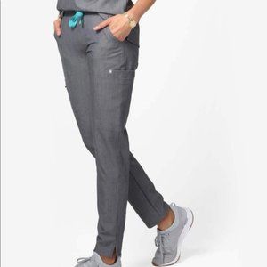 Yola Skinny Scrub Pants Grey